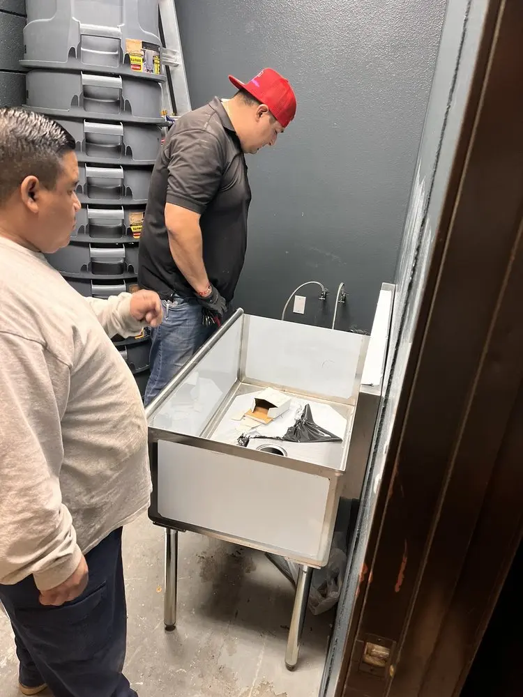 Commercial plumbing and sink installation in Cloud Lake